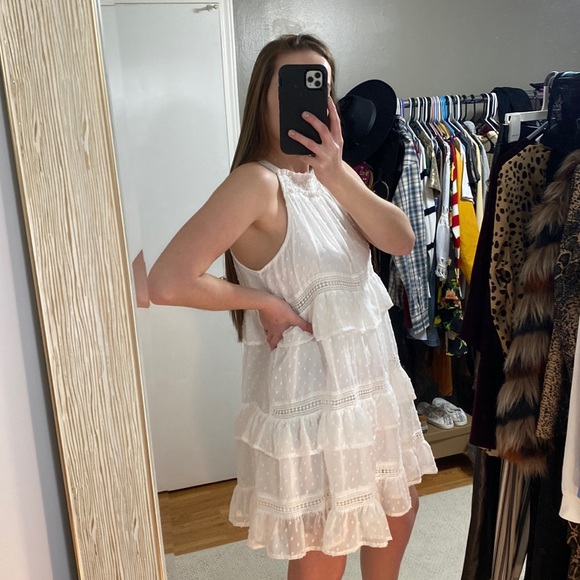 White Flowy Dress - Picture 2 of 2